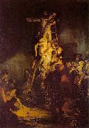 REMBRANDT Harmenszoon van Rijn Descent from the Cross painting